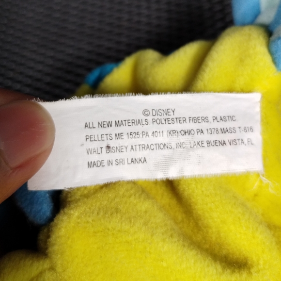 The Little Mermaid Flounder 7" Beanbag Plush, Disney, Yellow Fish Beanie - Picture 8 of 12